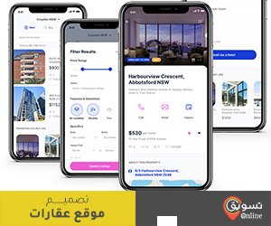 تصميم مواقع عقارات